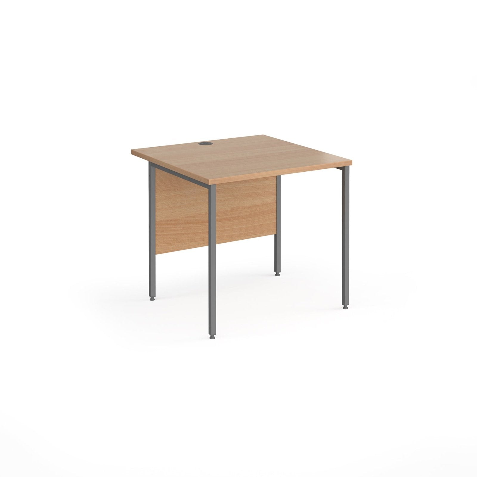 Contract 25 straight desk with H-Frame leg - Office Products Online