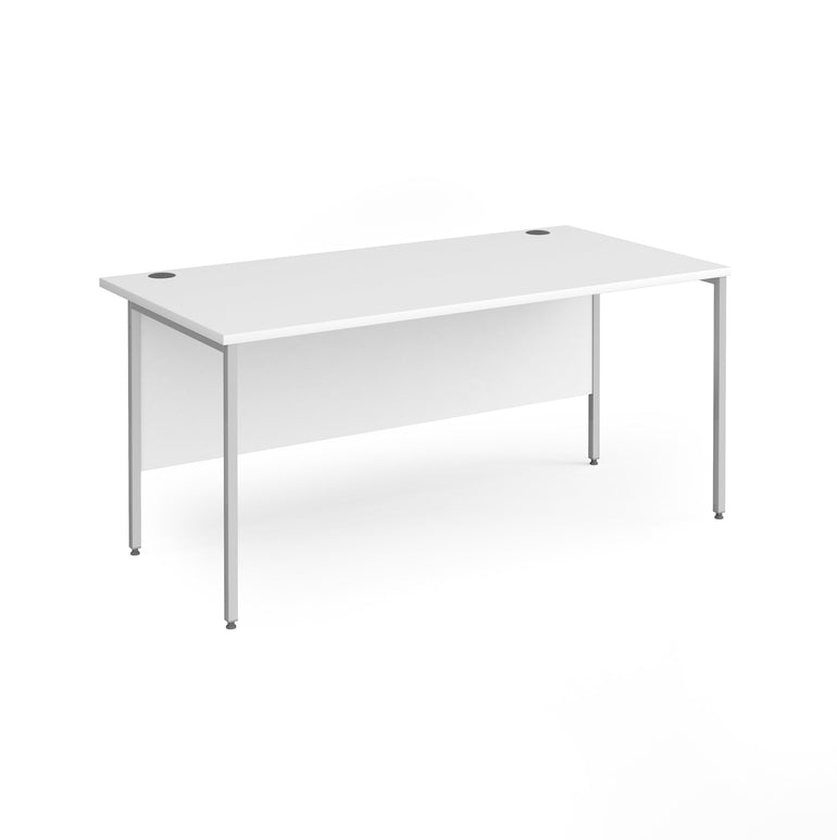 Contract 25 straight desk with H-Frame leg - Office Products Online