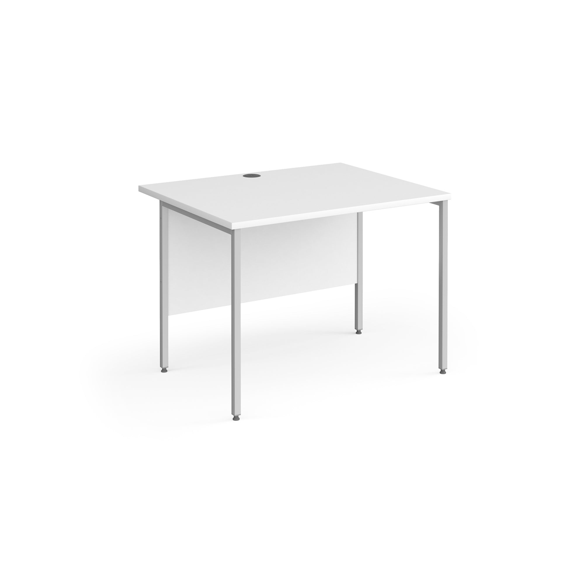 Contract 25 straight desk with H-Frame leg - Office Products Online