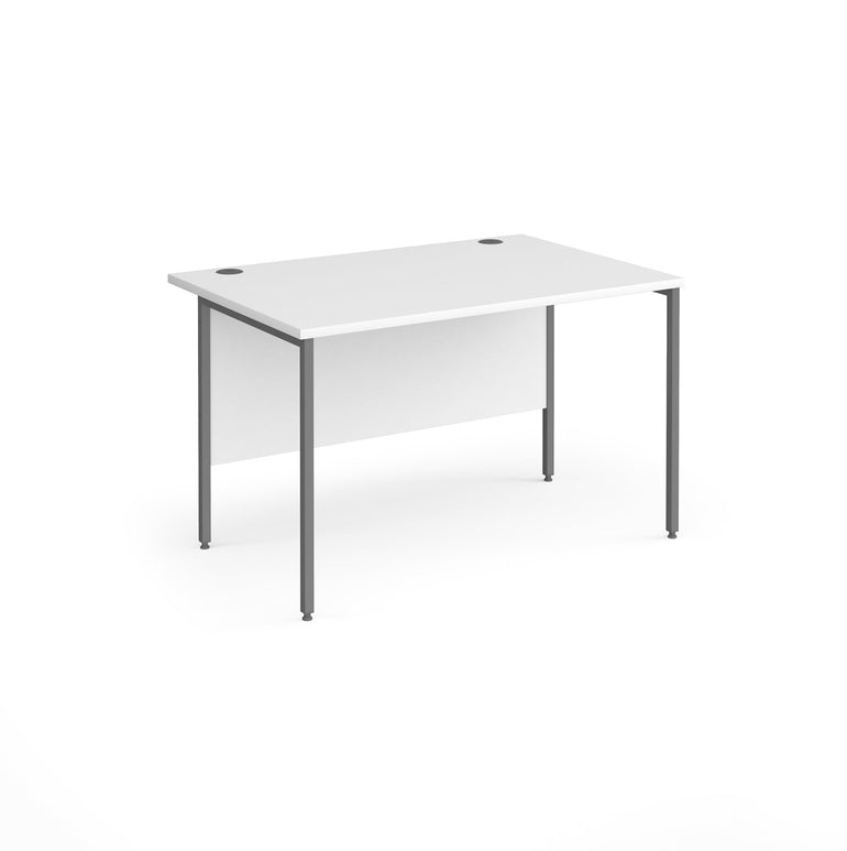 Contract 25 straight desk with H-Frame leg - Office Products Online