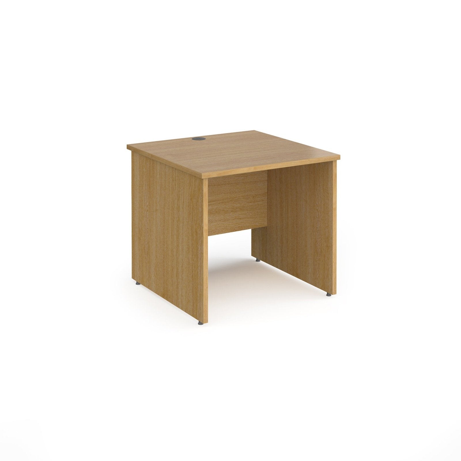 Contract 25 straight desk with panel leg - Office Products Online