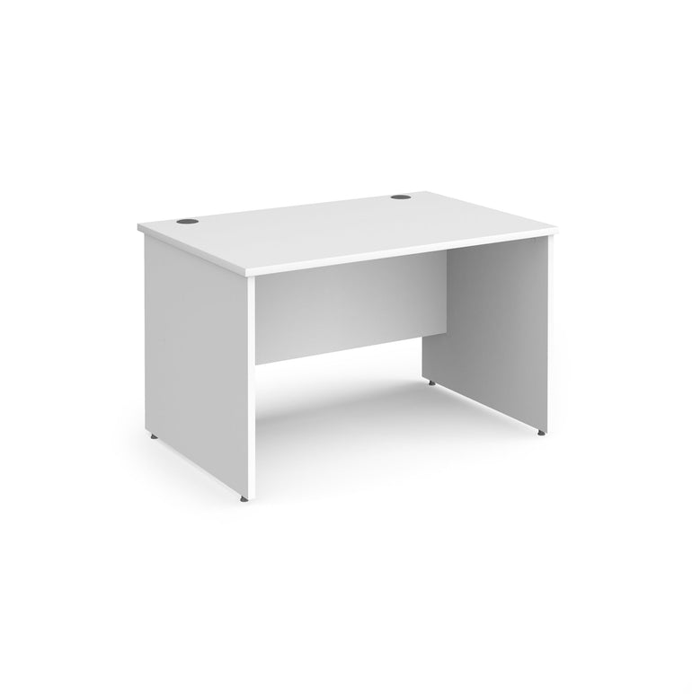 Contract 25 straight desk with panel leg - Office Products Online