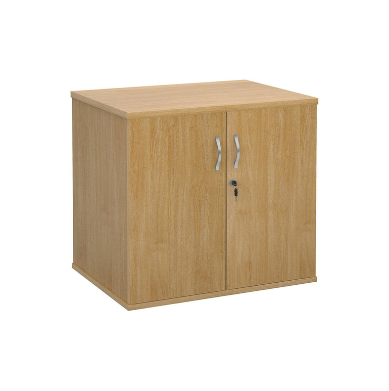 Deluxe double door desk high cupboard 600mm deep - Office Products Online