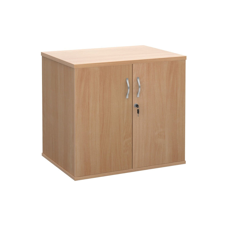Deluxe double door desk high cupboard 600mm deep - Office Products Online