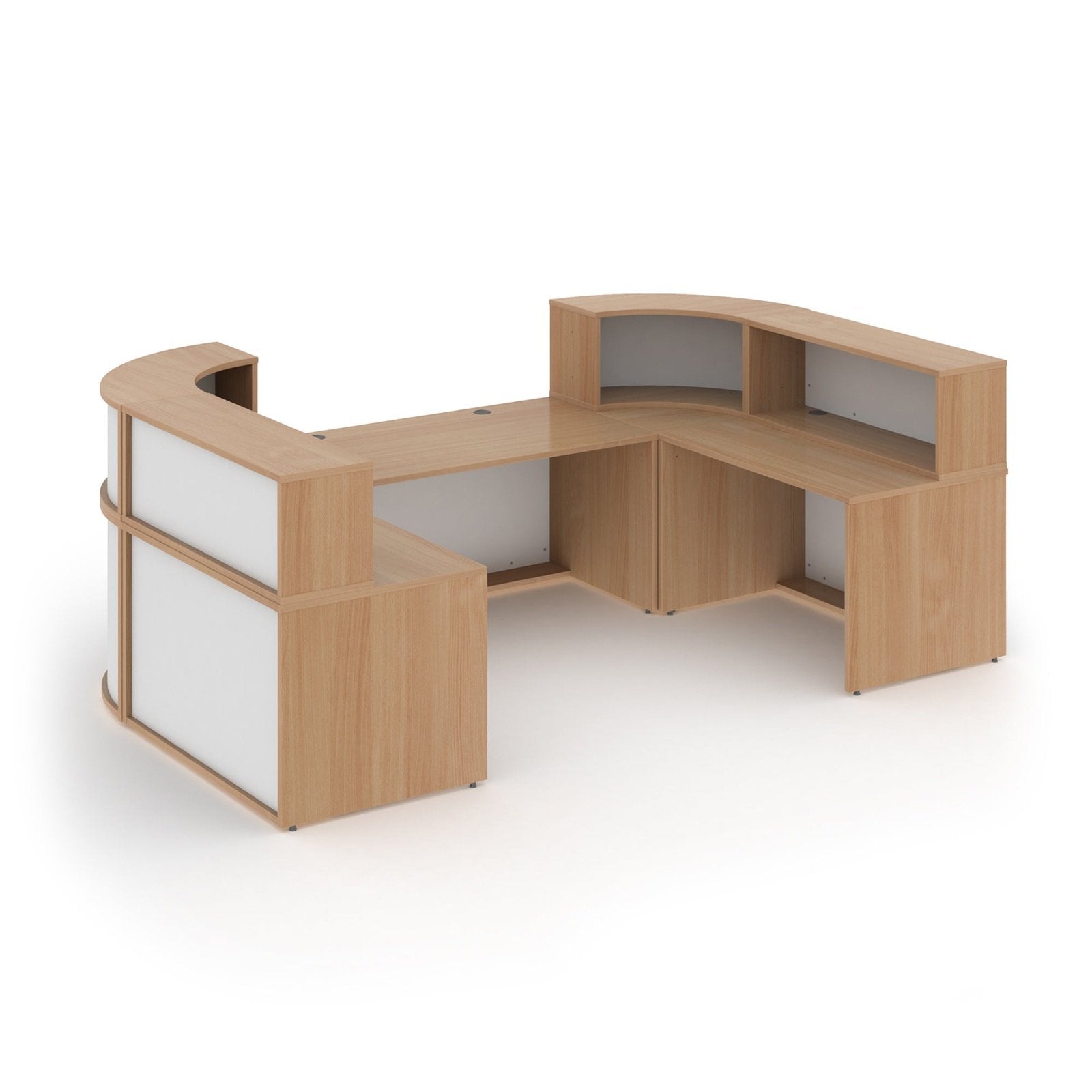 Denver extra large U-shaped complete reception unit - Office Products Online