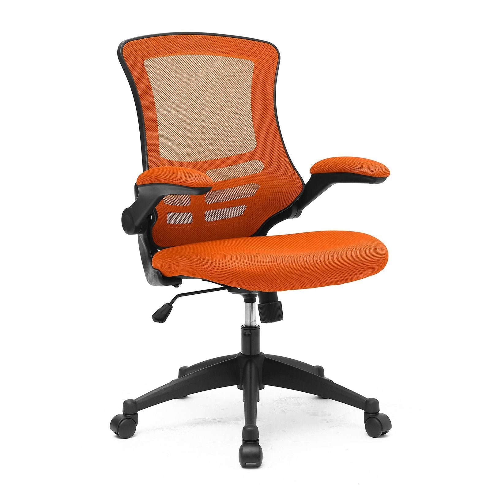 Designer Medium Back Mesh Chair with Folding Arms - Office Products Online