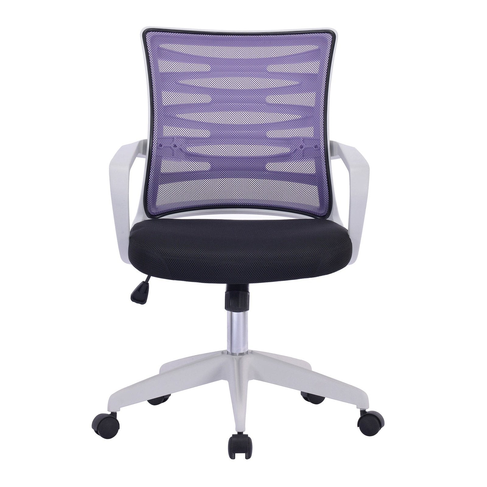 Designer Mesh Armchair with White Frame and Detailed Back Panelling - Office Products Online