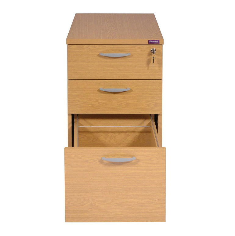 Desk High Pedestal with Feet - 800mm Depth - Office Products Online