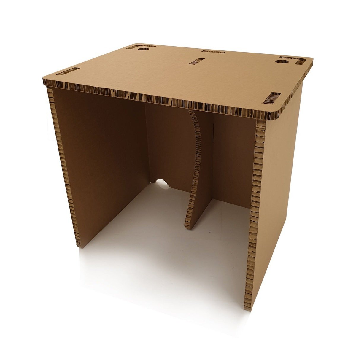 Eco Easy Desk - 590mm Width, 390mm Depth, 490mm Height - Sustainable & Compact Home Office Furniture