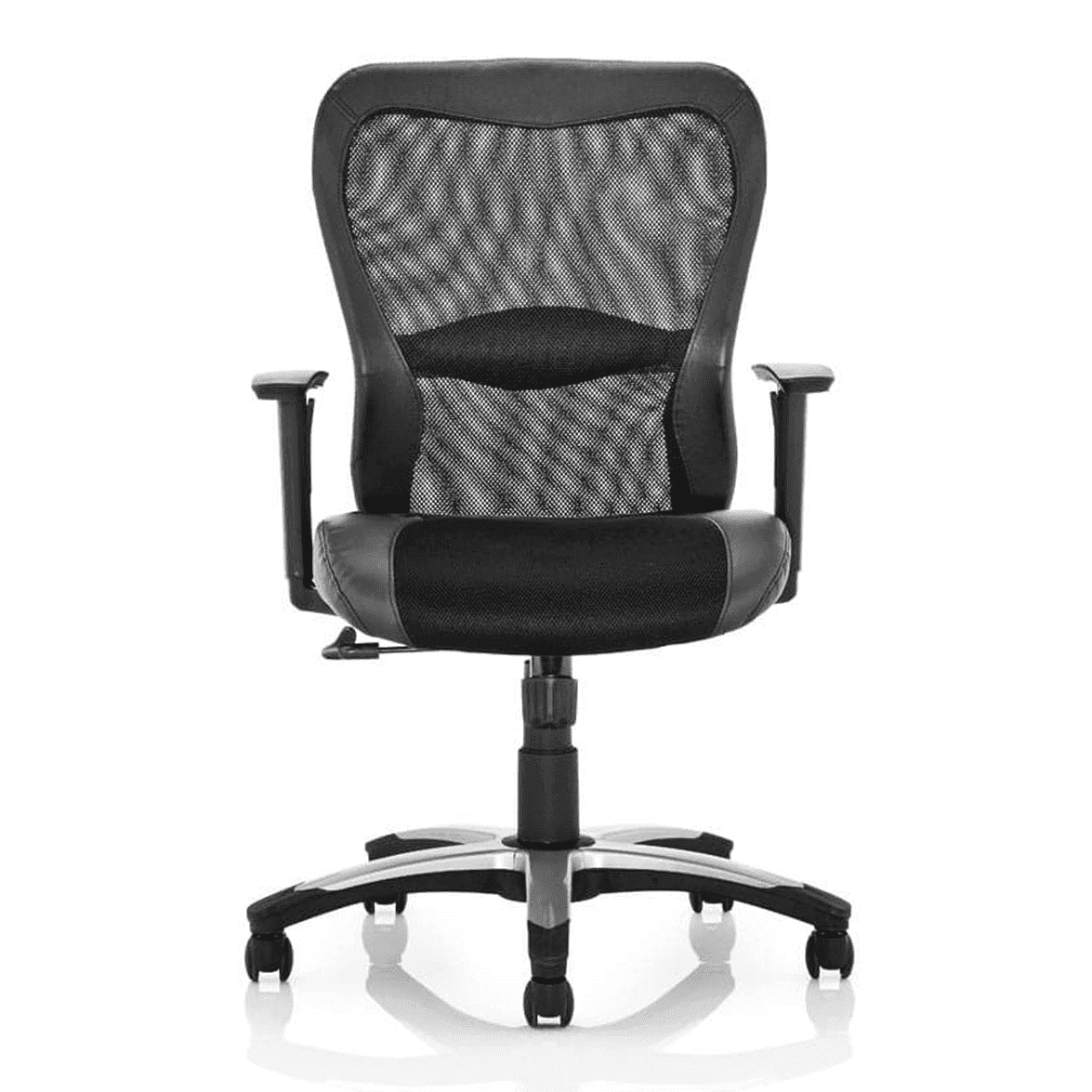 Victor II Mesh Back Executive Office Chair - Adjustable Arms, Lumbar Support, Headrest, 110kg Capacity, 8hr Usage - Flat Packed (94013000)