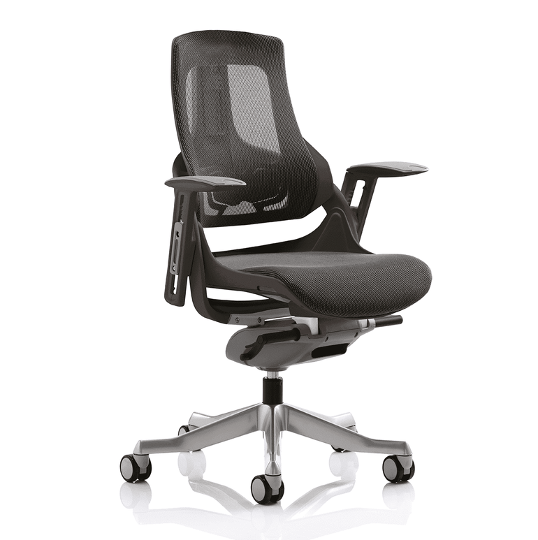 Razz Executive Chair with Black Shell | High Back, Tilt Mechanism, Aluminium Base