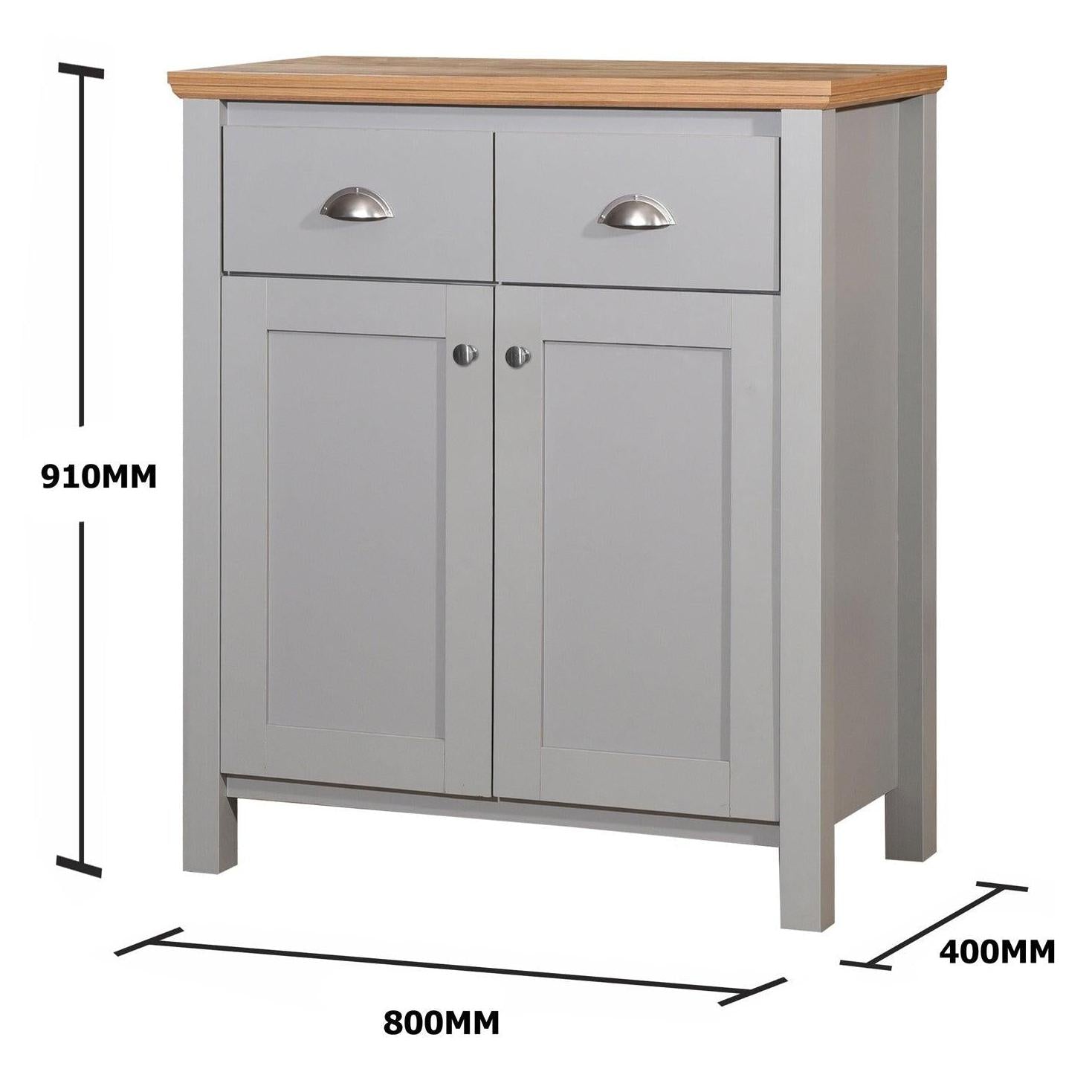 Eaton Compact Sideboard Doors Drawers allhomely