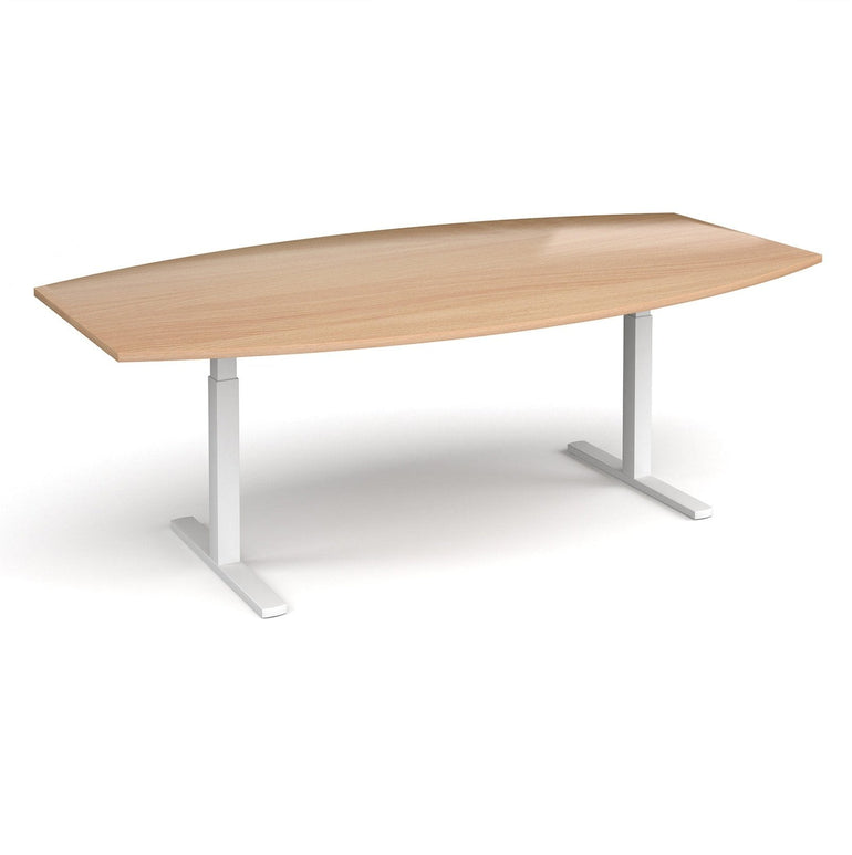 Elev8 Touch radial end boardroom table - Office Products Online