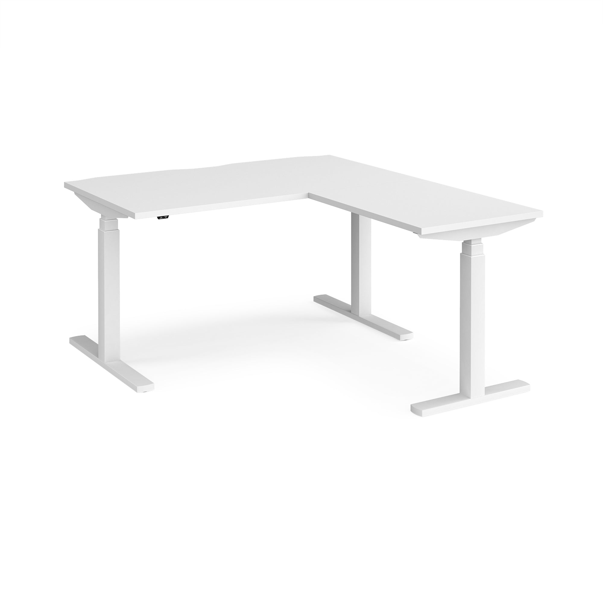 Elev8 Touch sit-stand with 800mm return desk - Office Products Online
