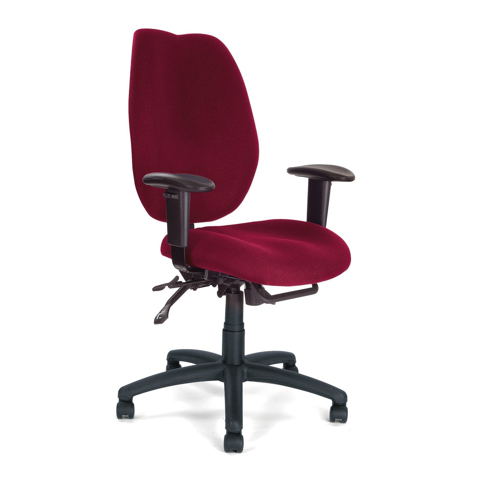 Ergonomic High Back 24 Hour Multi-Functional Synchronous Operator Chair with Multi-Adjustable Arms - Office Products Online