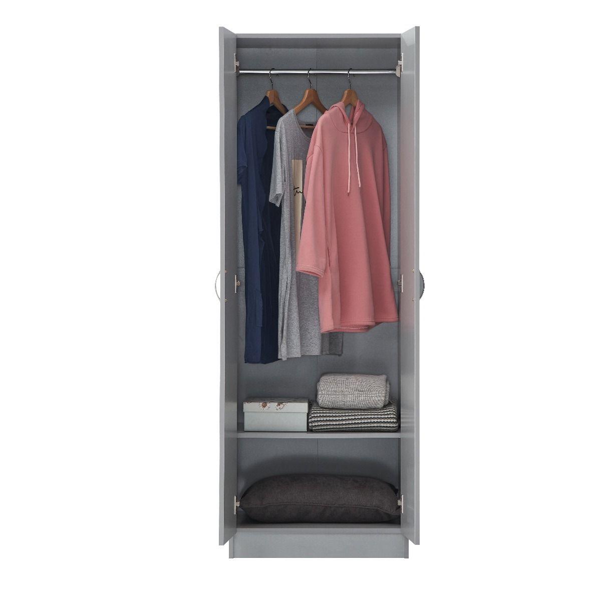 Essentials Door Wardrobe Hanging Rail allhomely