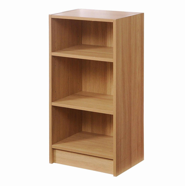 Essentials Small Narrow Bookcase allhomely