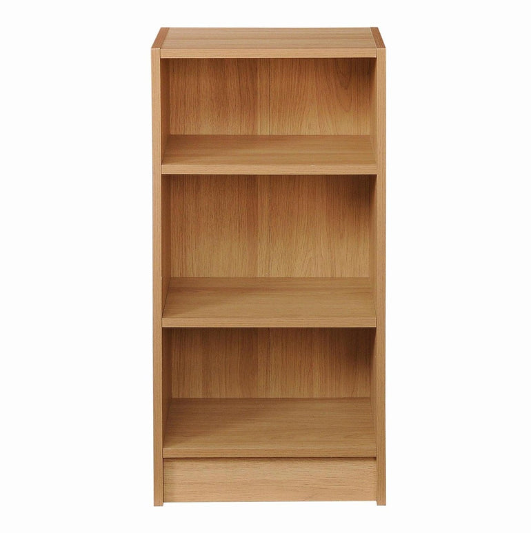 Essentials Small Narrow Bookcase allhomely