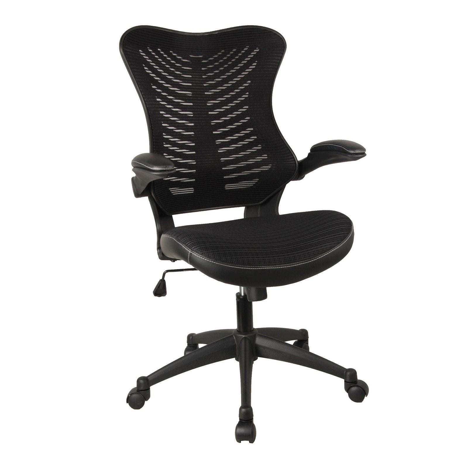 Executive Medium Back Mesh Chair with AIRFLOW Fabric on the Seat - Office Products Online
