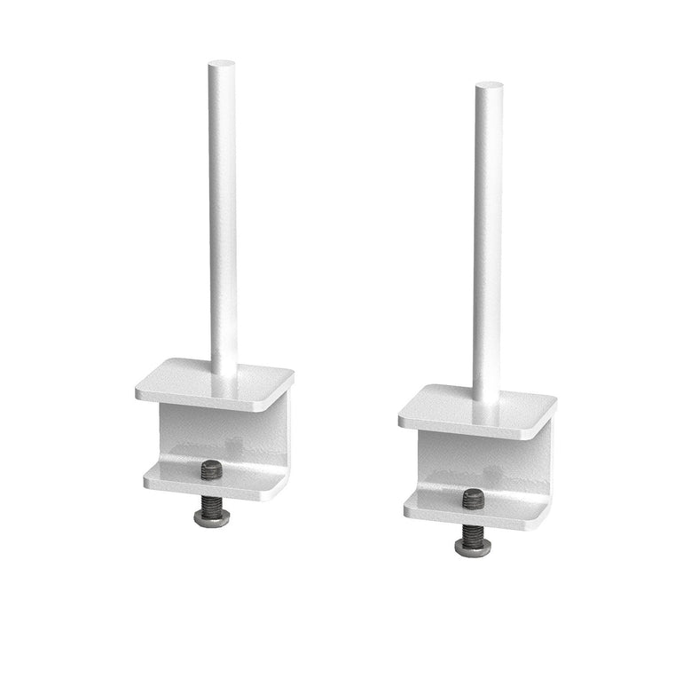 Fabric screen brackets for or runs of Adapt and Fuze single desks pair - Office Products Online