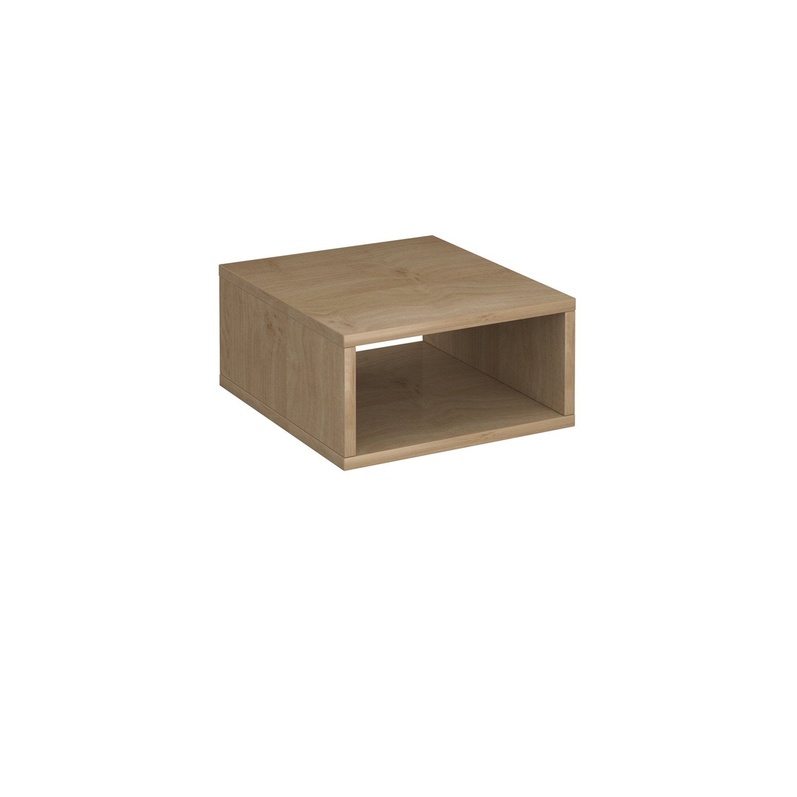 Flux modular storage single wooden cubby shelf - Office Products Online