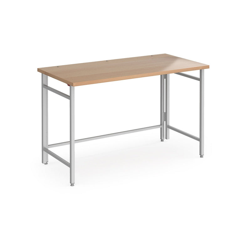 Fuji home office workstation with folding legs - Office Products Online