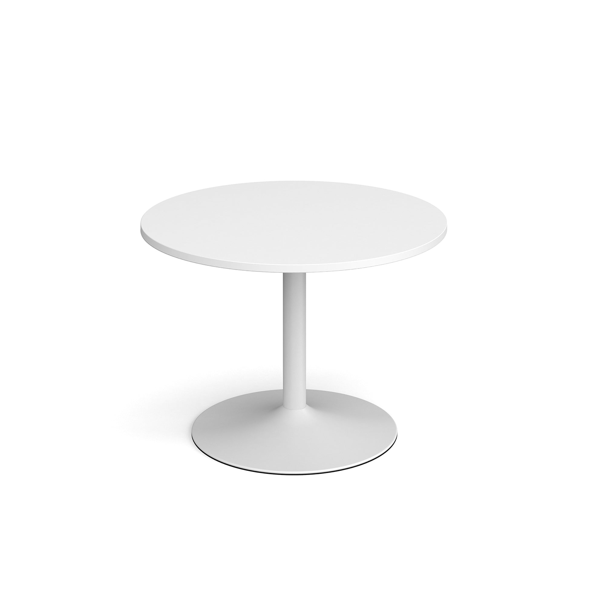 Genoa circular dining table with trumpet base - Office Products Online