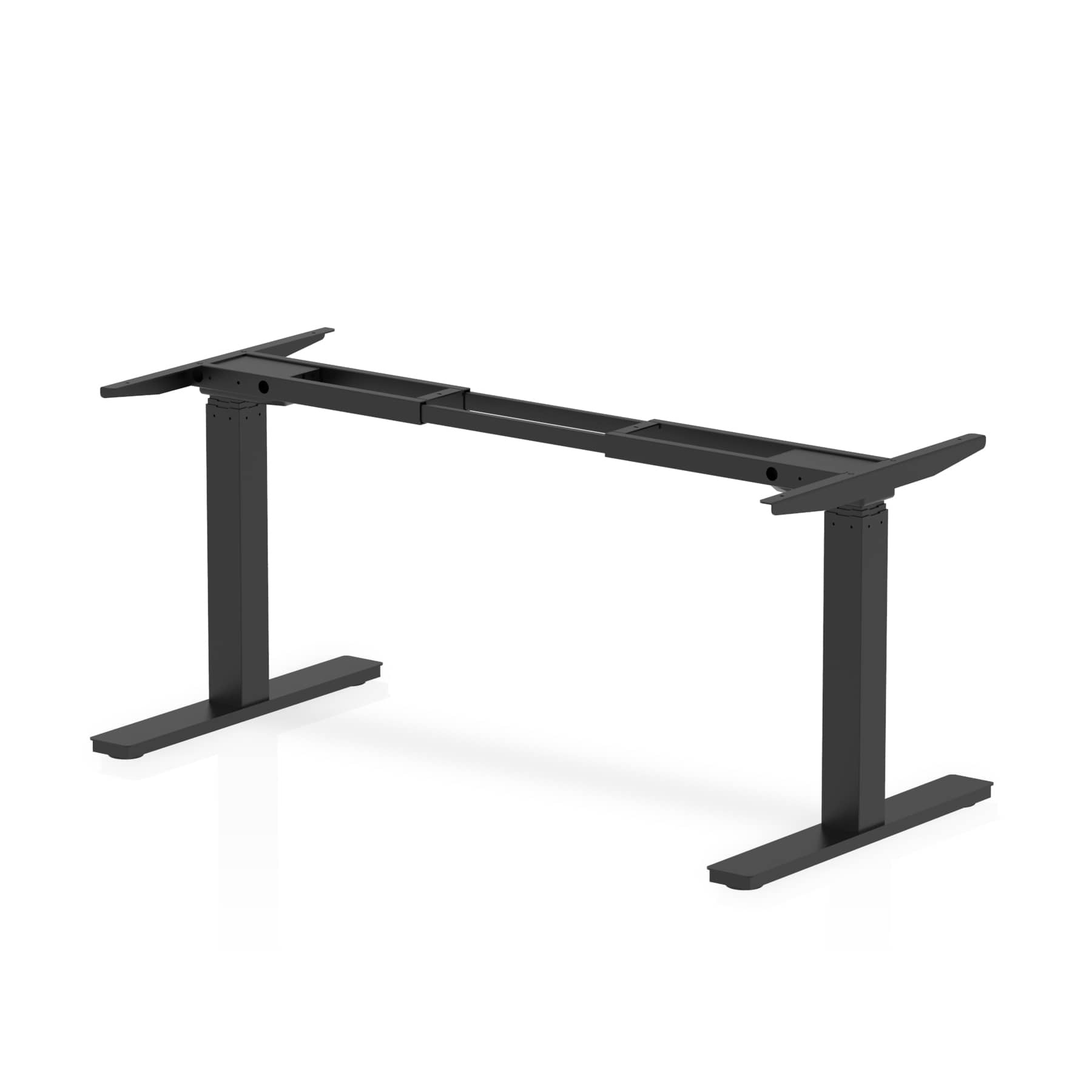 Air Height Adjustable Leg - Steel Rectangular Desk/Table Leg, 660-1310mm, 40mm/s Speed, 5-Year Guarantee, Self-Assembly - Air Brand