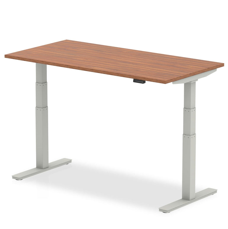 Air Height Adjustable Desk - 1200-1800mm Width, 800mm Depth, 660-1310mm Height, MFC Material, 5-Year Guarantee, Self-Assembly, Multiple Frame Colors