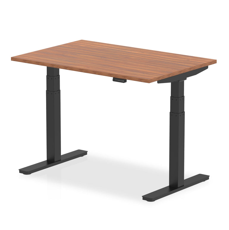 Air Height Adjustable Desk - 1200-1800mm Width, 800mm Depth, 660-1310mm Height, MFC Material, 5-Year Guarantee, Self-Assembly, Multiple Frame Colors