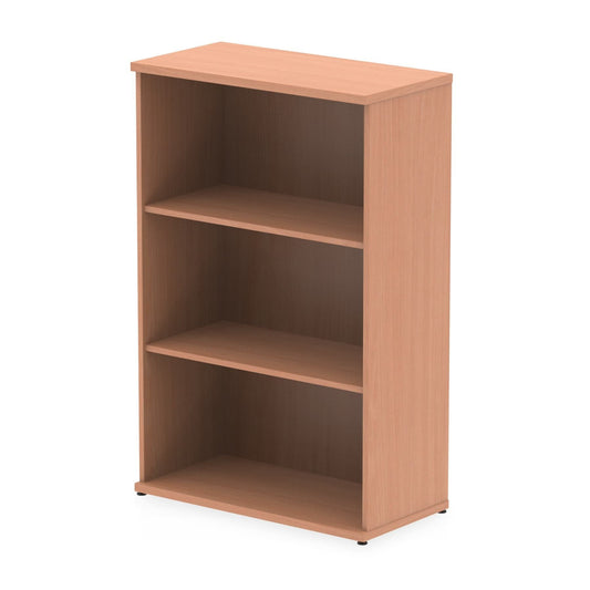 Impulse MFC Bookcase - Self-Assembly, Adjustable Shelves, 4 Sizes (800x400x800/1200/1600/2000mm) - 5-Year Guarantee