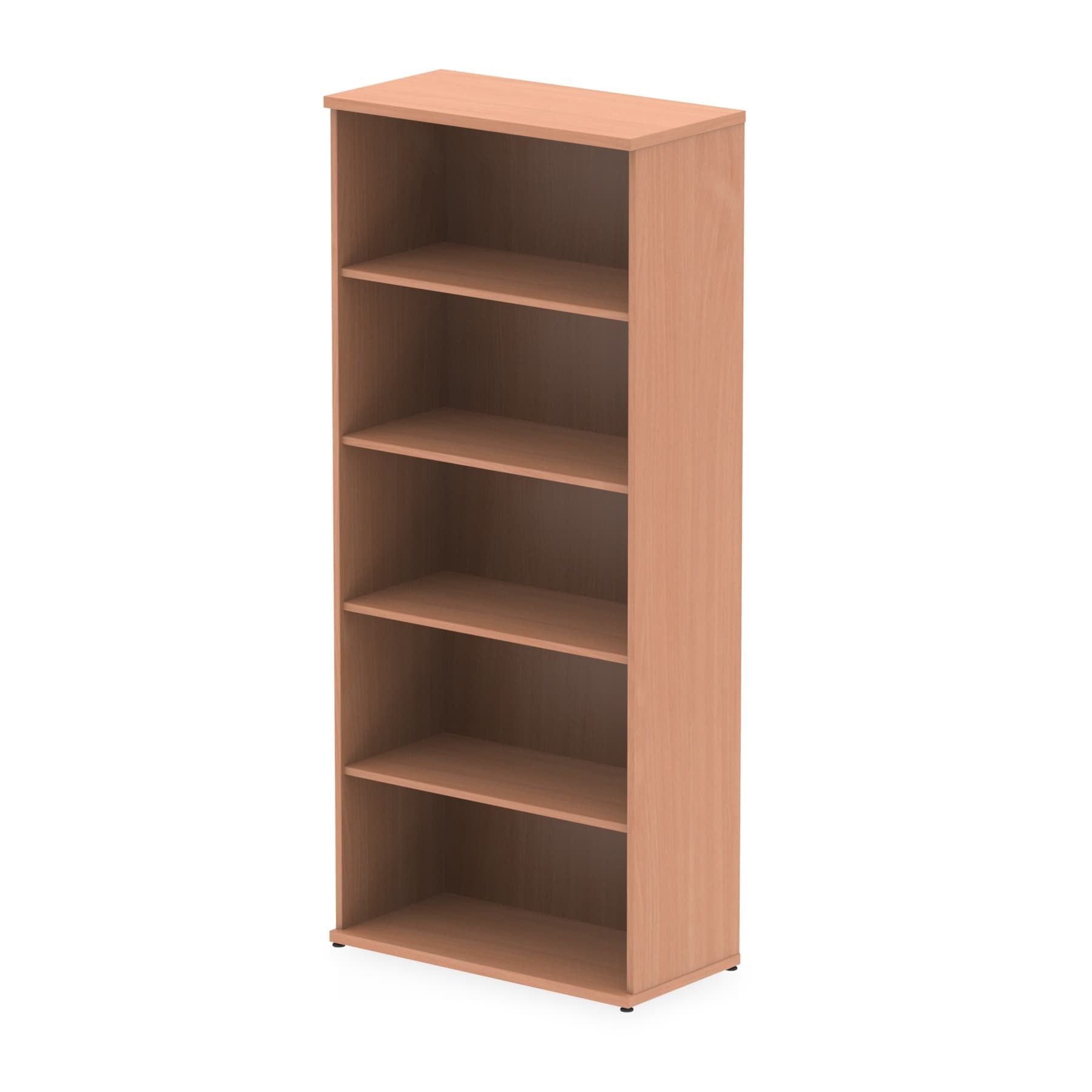 Impulse MFC Bookcase - Self-Assembly, Adjustable Shelves, 4 Sizes (800x400x800/1200/1600/2000mm) - 5-Year Guarantee