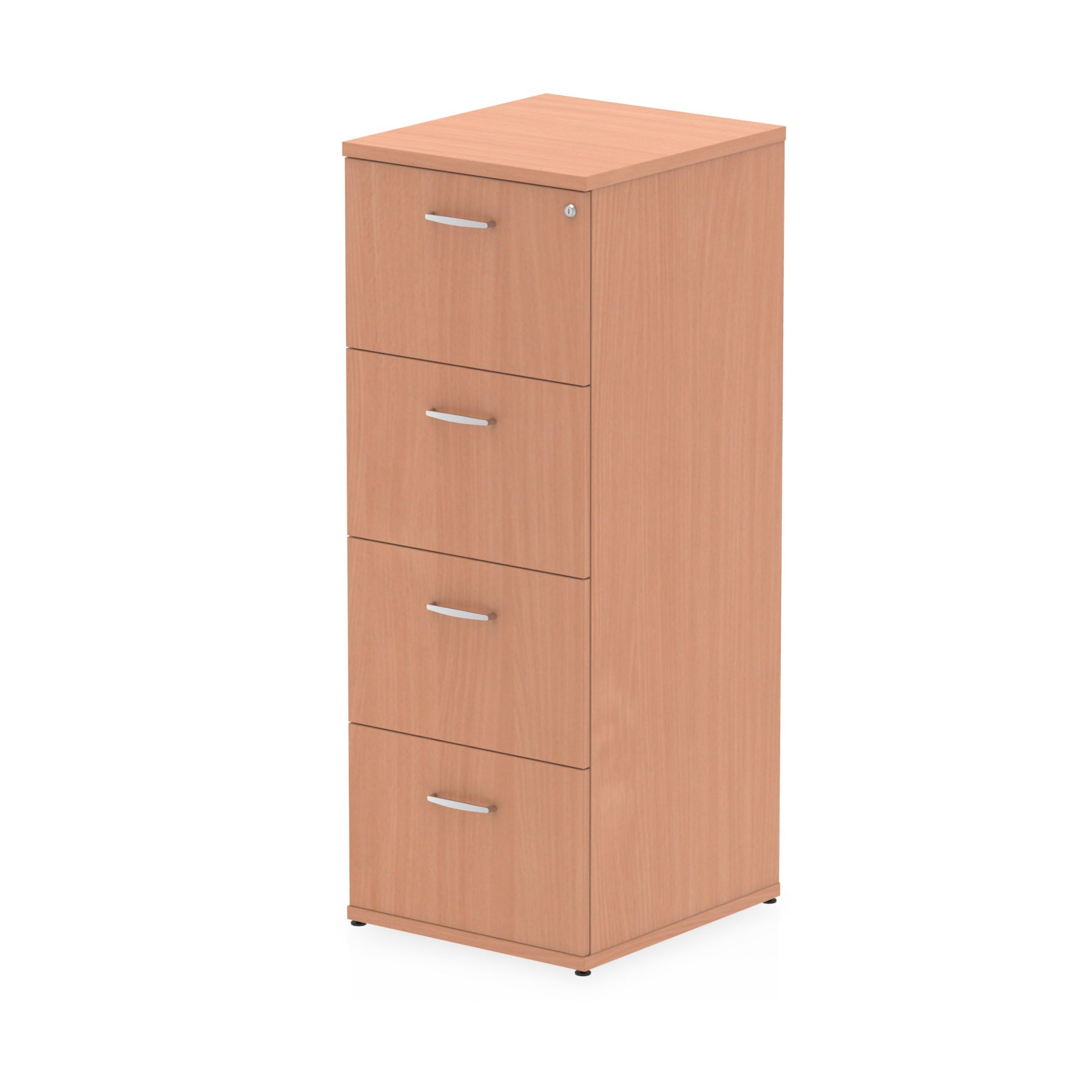 Impulse Filing Cabinet - MFC Material, 2/3/4 Lockable Drawers, W500xD600xH800/1125/1445mm, 5-Year Guarantee