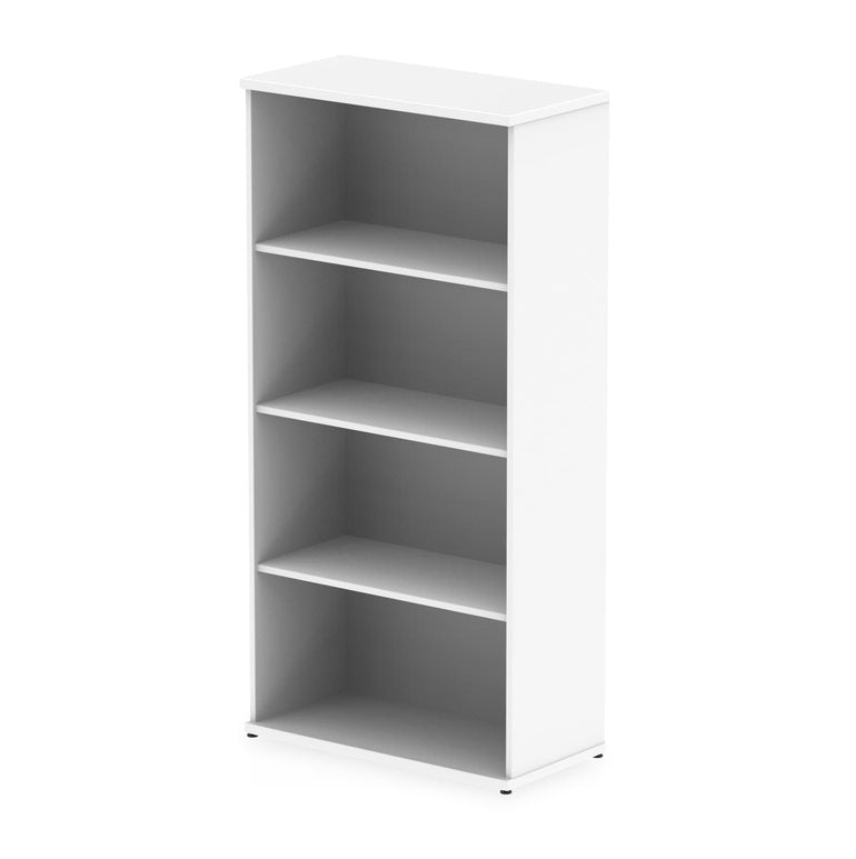 Impulse MFC Bookcase - Self-Assembly, Adjustable Shelves, 4 Sizes (800x400x800/1200/1600/2000mm) - 5-Year Guarantee