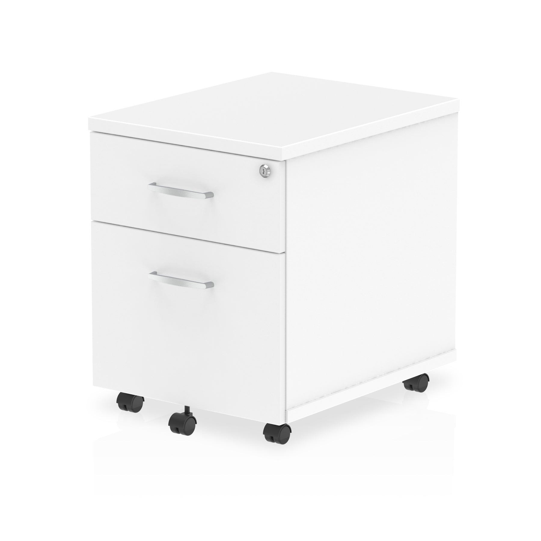 Impulse Mobile Pedestal - 2/3 Lockable Drawers, MFC Material, 430x500x510mm, 25mm Thickness, 5-Year Guarantee