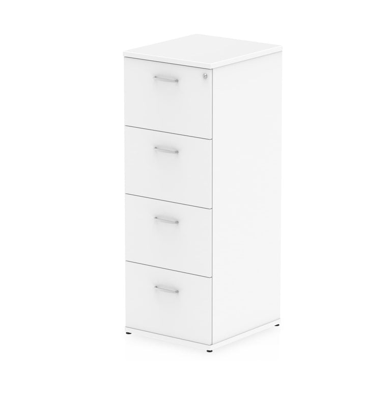 Impulse Filing Cabinet - MFC Material, 2/3/4 Lockable Drawers, W500xD600xH800/1125/1445mm, 5-Year Guarantee