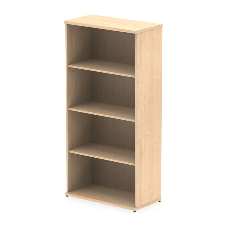 Impulse MFC Bookcase - Self-Assembly, Adjustable Shelves, 4 Sizes (800x400x800/1200/1600/2000mm) - 5-Year Guarantee