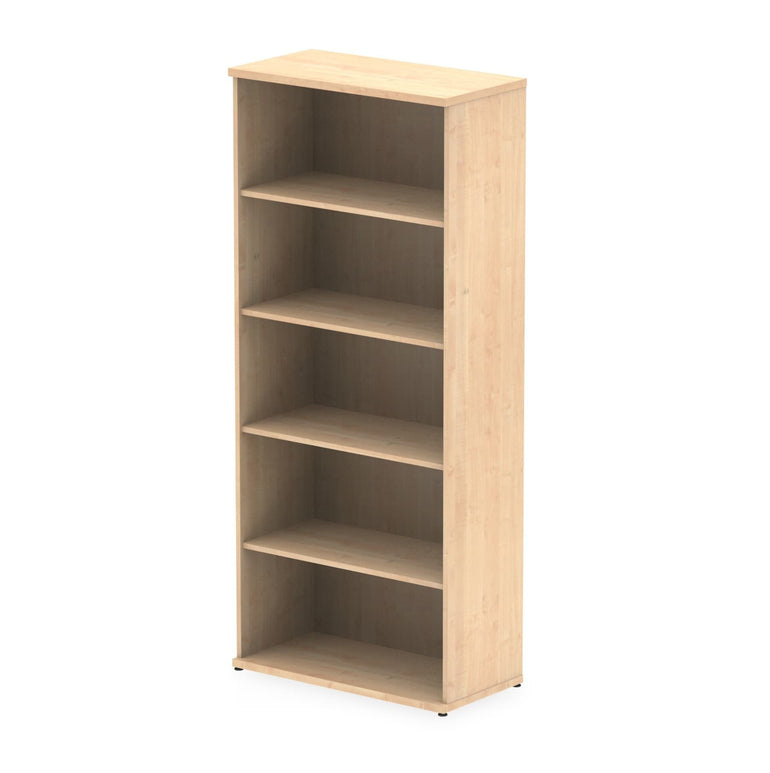 Impulse MFC Bookcase - Self-Assembly, Adjustable Shelves, 4 Sizes (800x400x800/1200/1600/2000mm) - 5-Year Guarantee