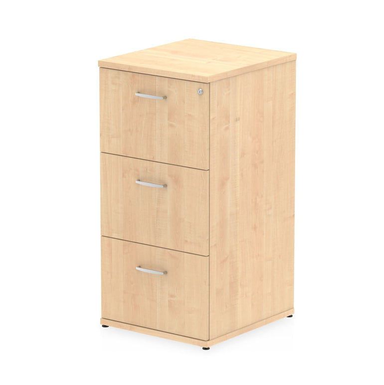 Impulse Filing Cabinet - MFC Material, 2/3/4 Lockable Drawers, W500xD600xH800/1125/1445mm, 5-Year Guarantee