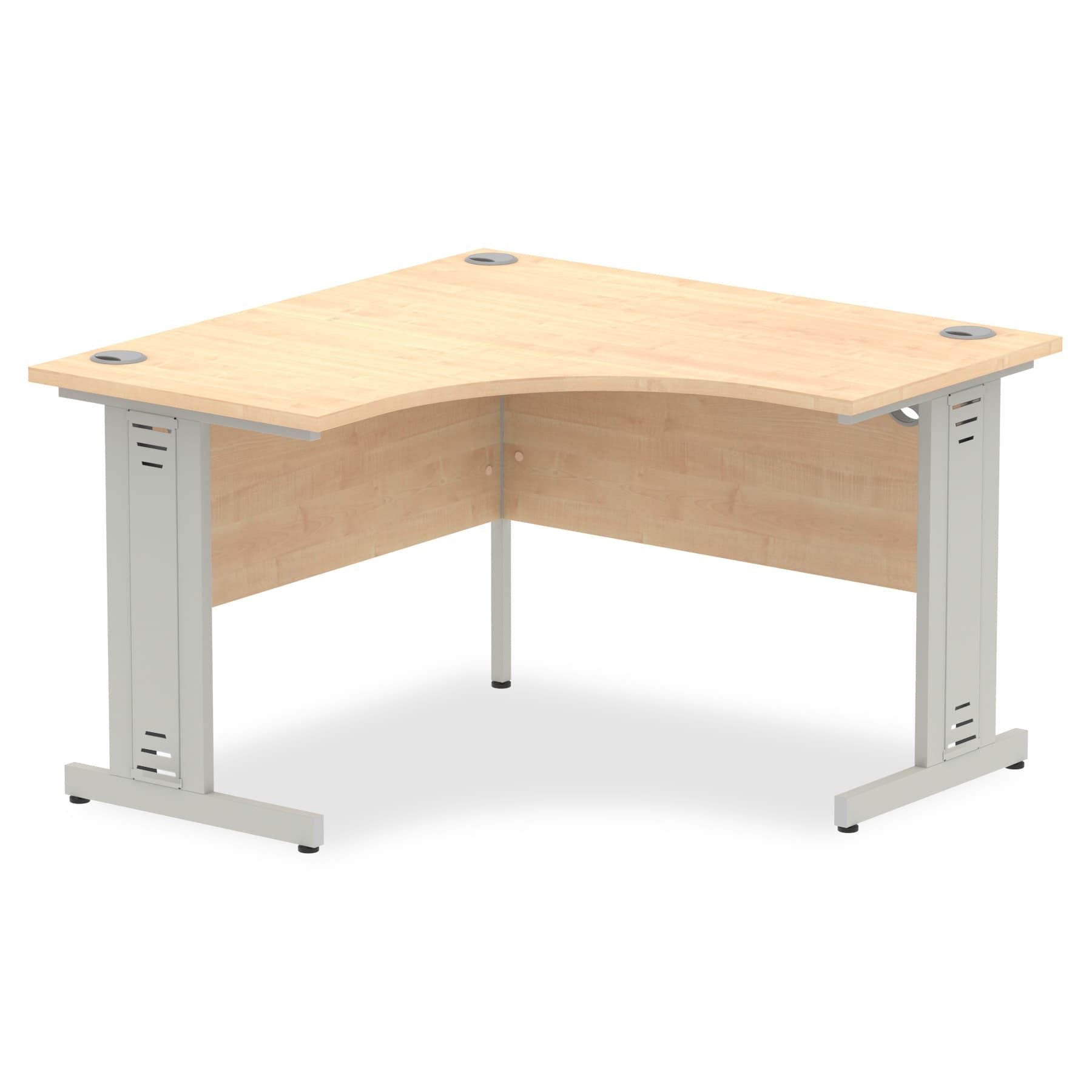 Dynasty 1200mm Corner Desk - Cable Managed Leg | Weather & Heat Resistant Melamine Finish