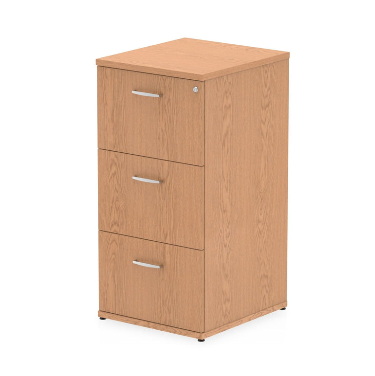 Impulse Filing Cabinet - MFC Material, 2/3/4 Lockable Drawers, W500xD600xH800/1125/1445mm, 5-Year Guarantee