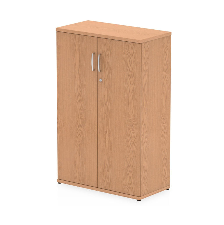 Impulse MFC Cupboard - Self-Assembly, 4 Sizes, 5-Year Guarantee, Adjustable Shelves, Lockable Doors - 800mm W x 400mm D (43-92kg)