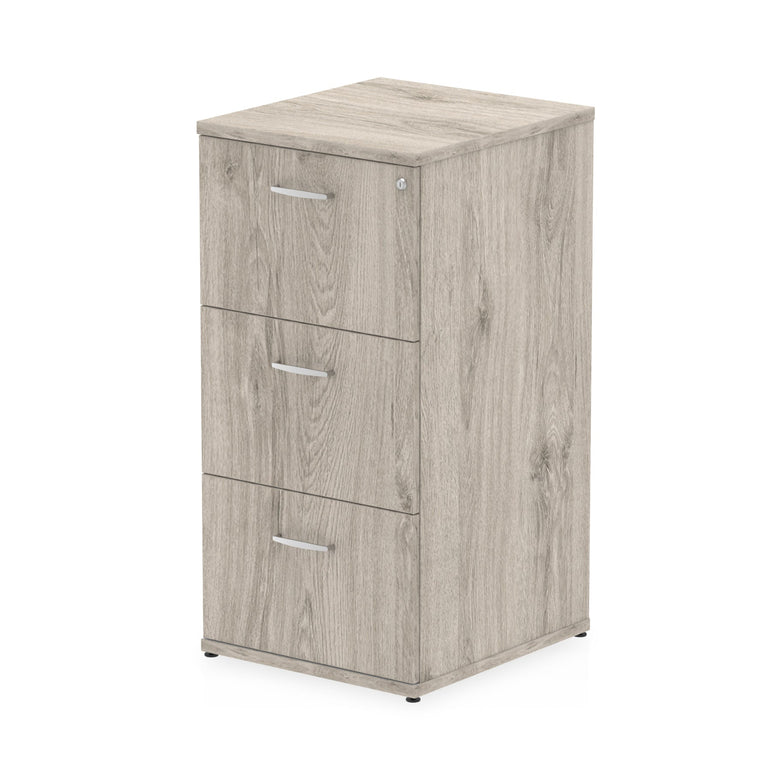Impulse Filing Cabinet - MFC Material, 2/3/4 Lockable Drawers, W500xD600xH800/1125/1445mm, 5-Year Guarantee