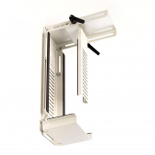 Impulse Steel PC Holder - Rectangular, Self-Assembly, 360mm Height - 1 Year Guarantee