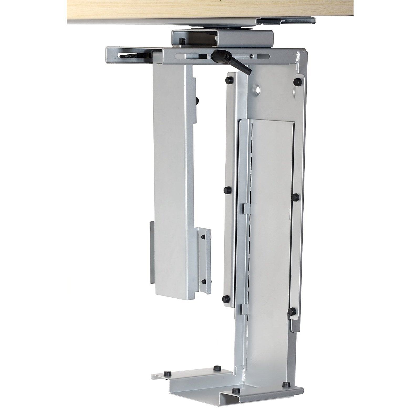 Impulse Slide & Turn PC Holder - Steel Rectangular Computer Stand, Self-Assembly, 360mm Height, 1-Year Guarantee