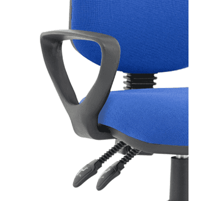 Eclipse Plus Arms - Nylon Material, Flat Packed, 8hr Usage, 1-Year Guarantee, Adjustable & Removable, 1.5-2.7kg - Office Chair Accessory