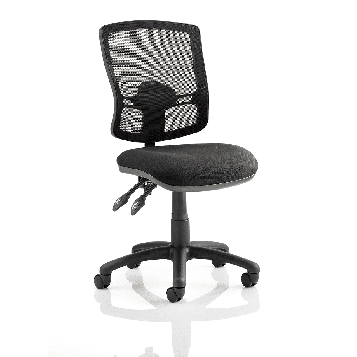 Eclipse Plus II Deluxe Mesh Back Task Operator Chair - Adjustable Office Chair with Lumbar Support, 125kg Capacity, 8hr Usage