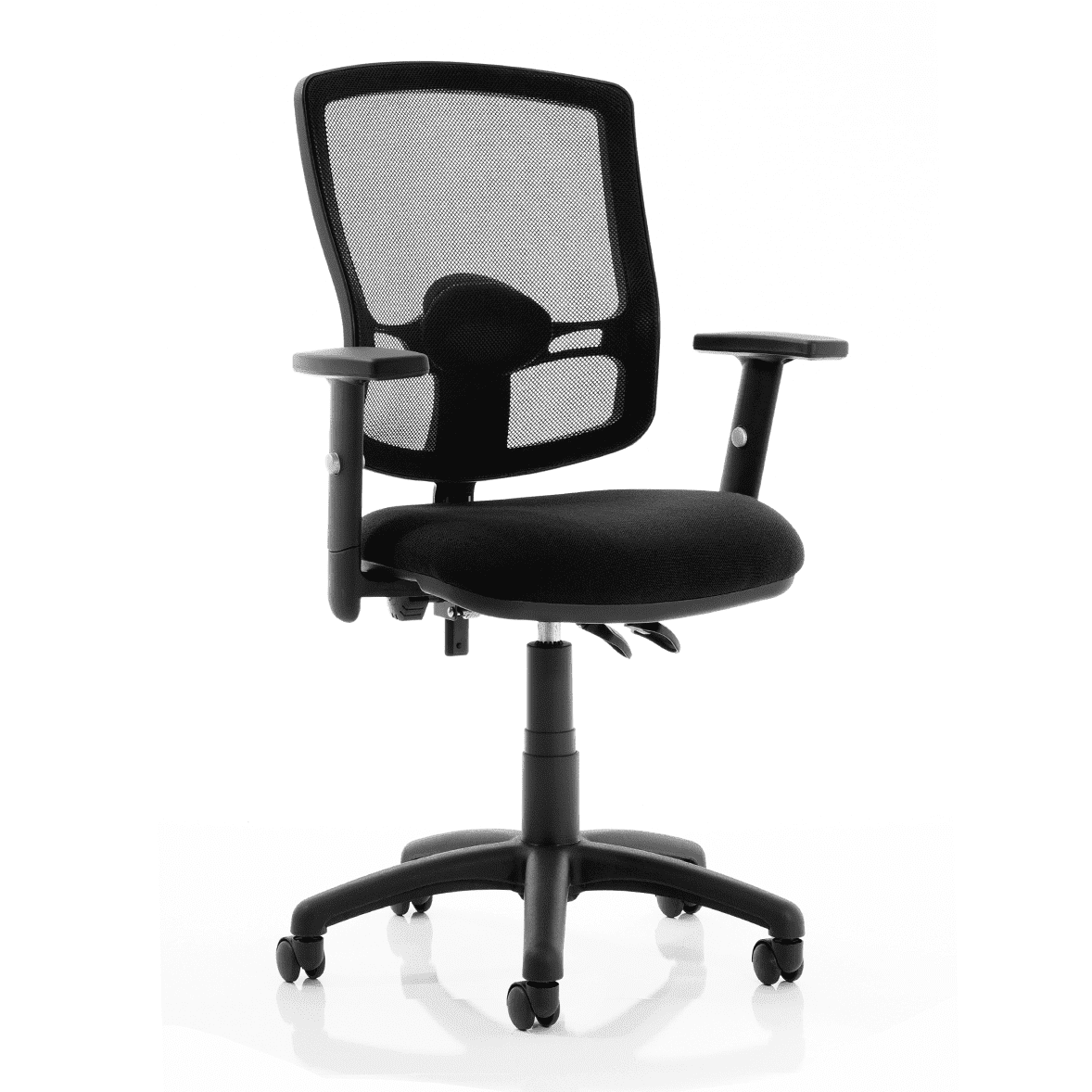 Eclipse Plus II Deluxe Mesh Back Task Operator Chair - Adjustable Office Chair with Lumbar Support, 125kg Capacity, 8hr Usage