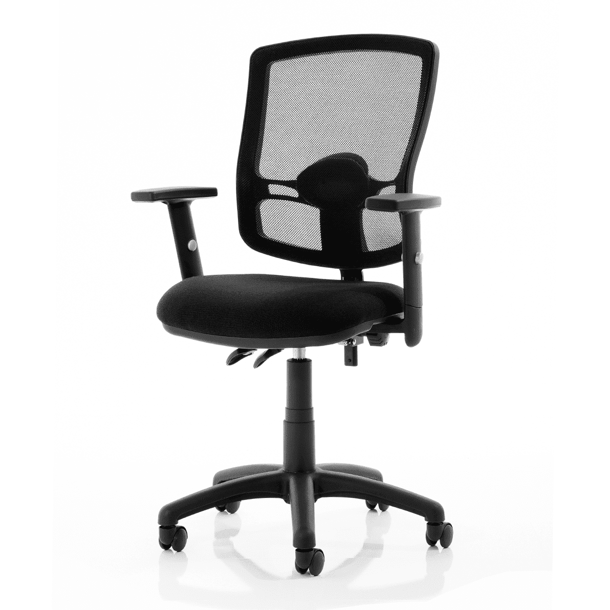 Eclipse Plus II Deluxe Mesh Back Task Operator Chair - Adjustable Office Chair with Lumbar Support, 125kg Capacity, 8hr Usage