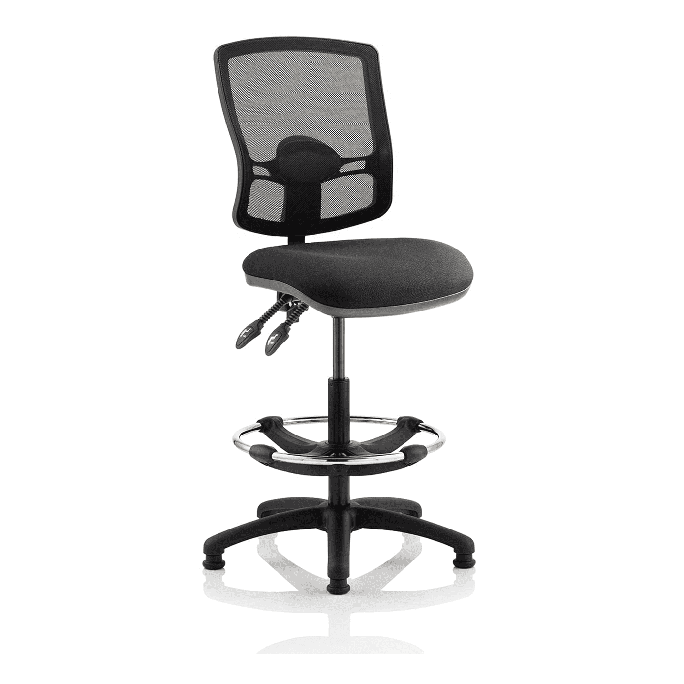 Eclipse Plus II Deluxe Mesh Back Task Operator Chair - Adjustable Office Chair with Lumbar Support, 125kg Capacity, 8hr Usage